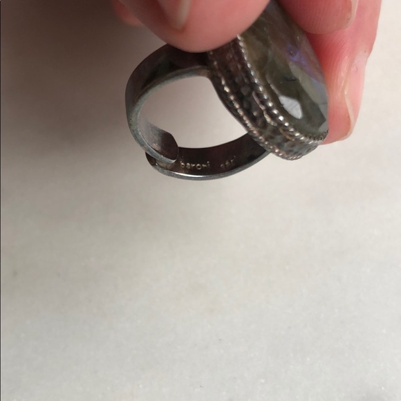Baroni | Labradorite .925 Silver Ring | O/S - Picture 12 of 17